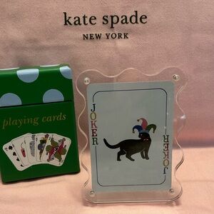 Kate Spade Playing Card Joker in Frame